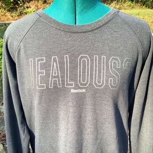 Reebok “Jealous?” Sweatshirt Sz M
